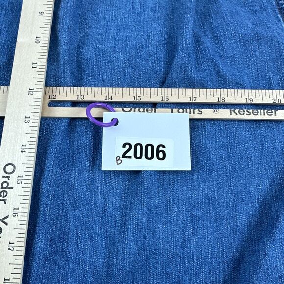 Vintage Banana Republic Denim Shirt Mens Medium Button Up Western Cowboy 90s - Picture 8 of 8